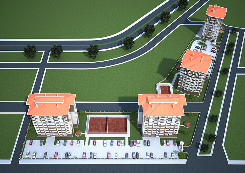 Ünivercity - Vaziyet Planı 2